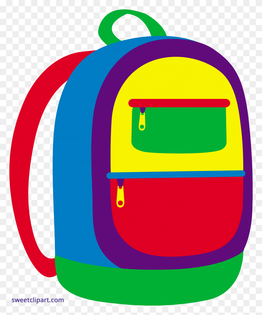 2898x3525 Backpack Clipart - Hiking Clipart Free