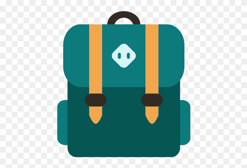 512x512 Рюкзак Emoji - Школа Emoji Png