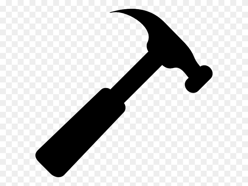 600x572 Backstage Hammer Logo, Png Photo, Clipart - Carpenter Tools Clipart