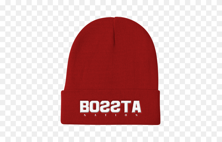 480x480 Backwards Knit Beanie Bossta Nation - Backwards Hat PNG
