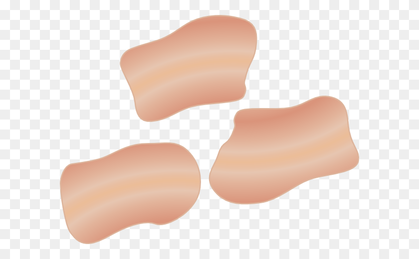600x460 Bacon Clipart Png For Web - Bacon PNG
