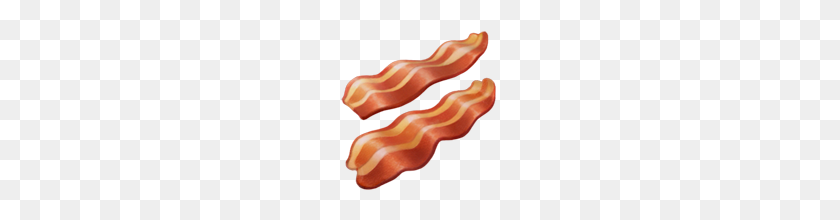 160x160 Bacon Emoji On Apple Ios - Bacon PNG