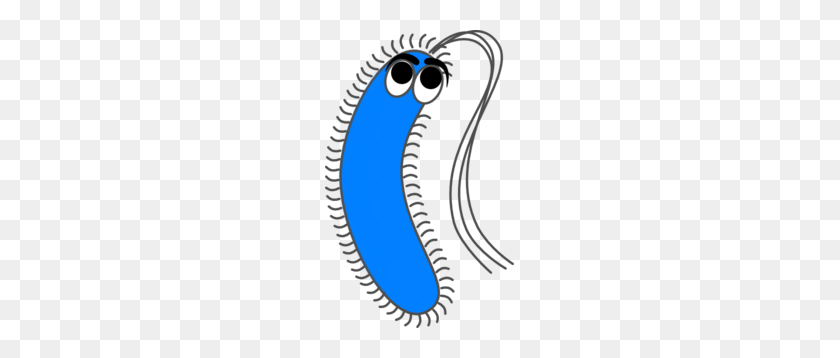 189x298 Bacteria Blue Funny Png, Clip Art For Web - Bacteria Clipart Black And White