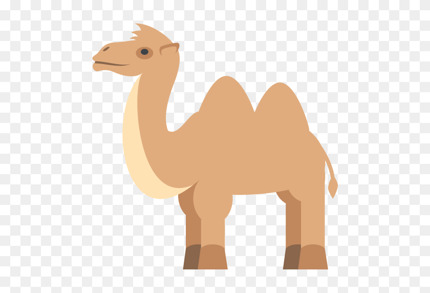 512x512 Bactrian Camel Emoji Vector Icon Free Download Vector Logos Art - Free Camel Clipart