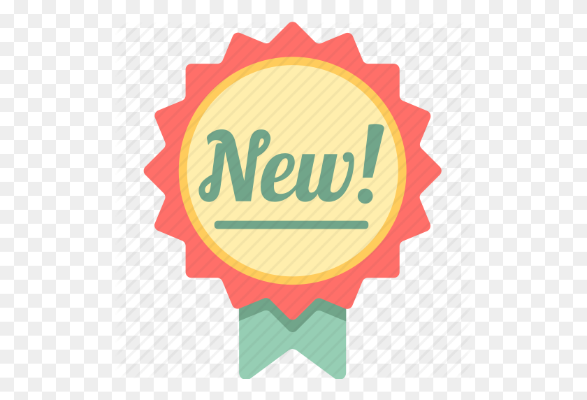 512x512 Значок, Совершенно Новый, Новый, Значок Нового Прибытия - Новое Поступление Png