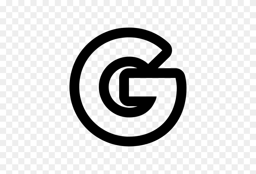 512x512 Значок, G, Значок G, Google, Логотип, Поиск, Значок Соцсети - Логотип Google Белый Png