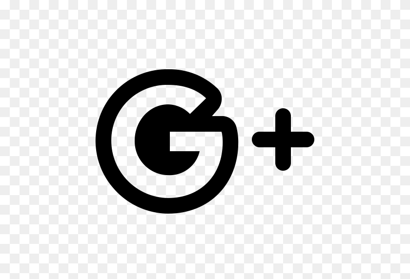 512x512 Значок, Значок Gg, Google Plus, Логотип, Поделиться, Значок Социальной Сети - Логотип Google Png Белый