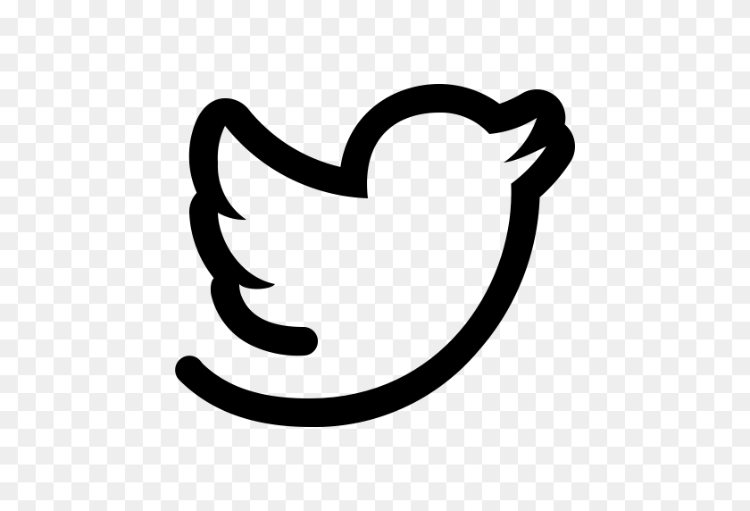 512x512 Insignia, Logotipo, Red, Compartir, Social, Tweet, Icono De Twitter - Icono De Twitter Png Blanco