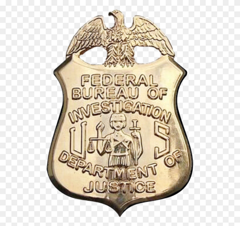 515x732 Badge Of A Federal Bureau Of Investigation Special Agent - Fbi Logo PNG