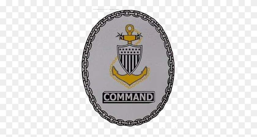 308x388 Badge Of A U S Coast Guard Command Master Chief Petty - Master Chief PNG