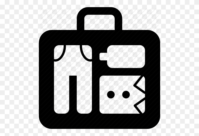 512x512 Bag, Baggage, Briefcase, Clothes, Luggage, Suitcase, Xray Icon - X Ray Clipart