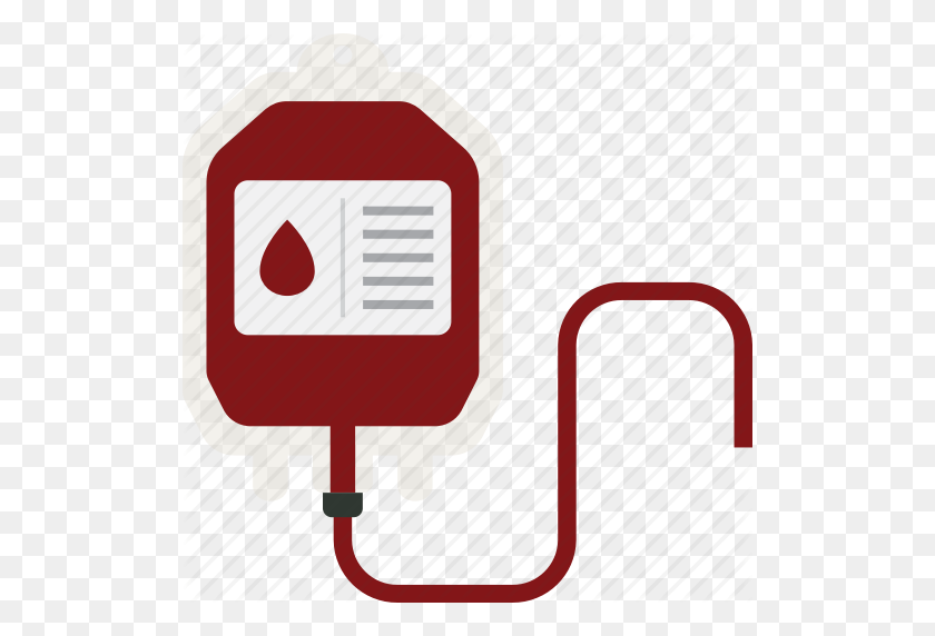 Bag, Blood, Transfusion Icon - Blood Transfusion Clipart