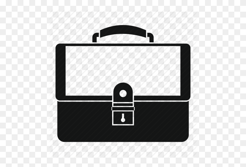 512x512 Bag, Briefcase, Case, Modern, Object, Suitcase, Work Icon - Briefcase PNG