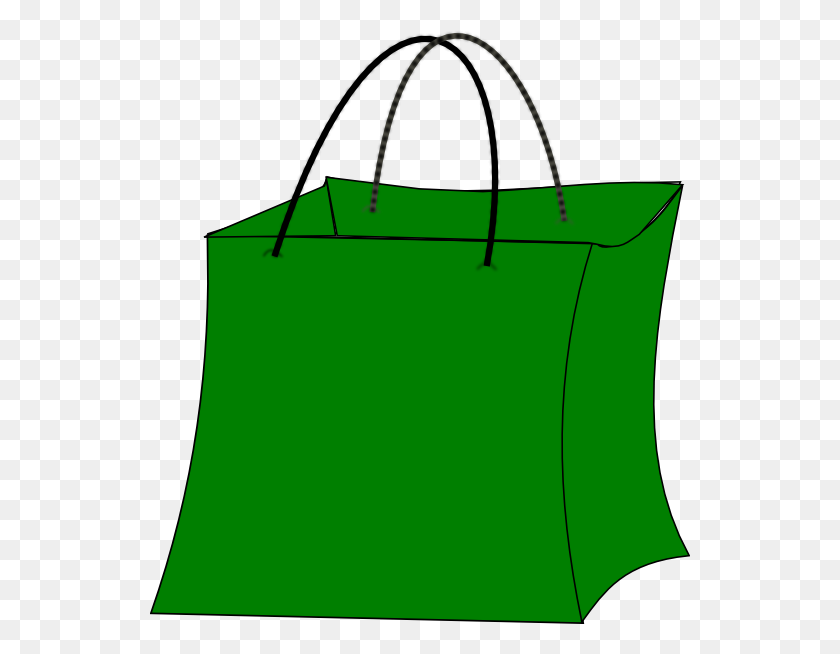 540x594 Bag Clipart Plastik - Trick Or Treat Bag Clipart