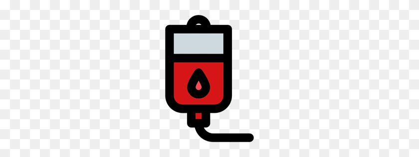 256x256 Bag, Hanging, Medical, Medicine, Blood, Liquid, Transfusion Icon - Blood Bag Clipart