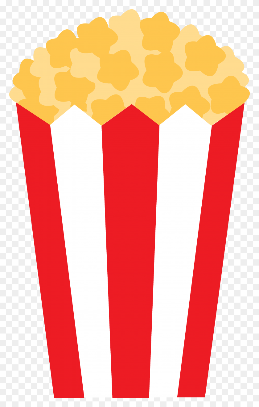 3575x5770 Bag Of Popcorn - Snack Clipart Free