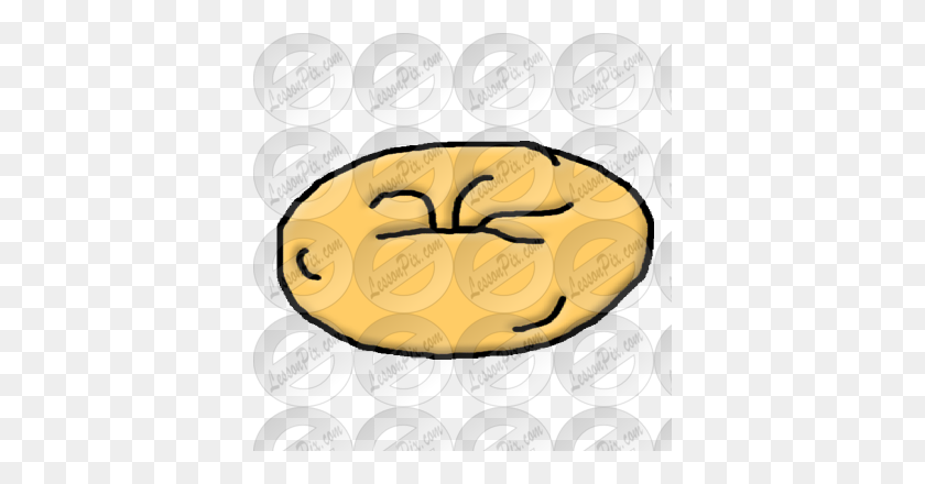 380x380 Bagel Picture For Classroom Therapy Use - Bagel PNG