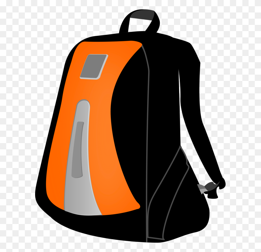 613x750 Baggage Backpack Download Duffel Bags - Backpack PNG