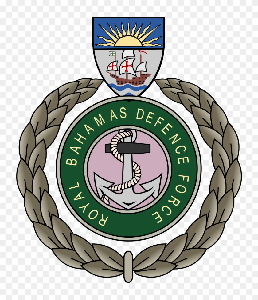 1000x1174 Bahamas Defence Force Emblem - Slytherin Crest Png