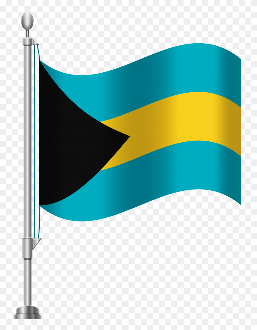 6141x8000 Png Флаг Багамских Островов Клипарт