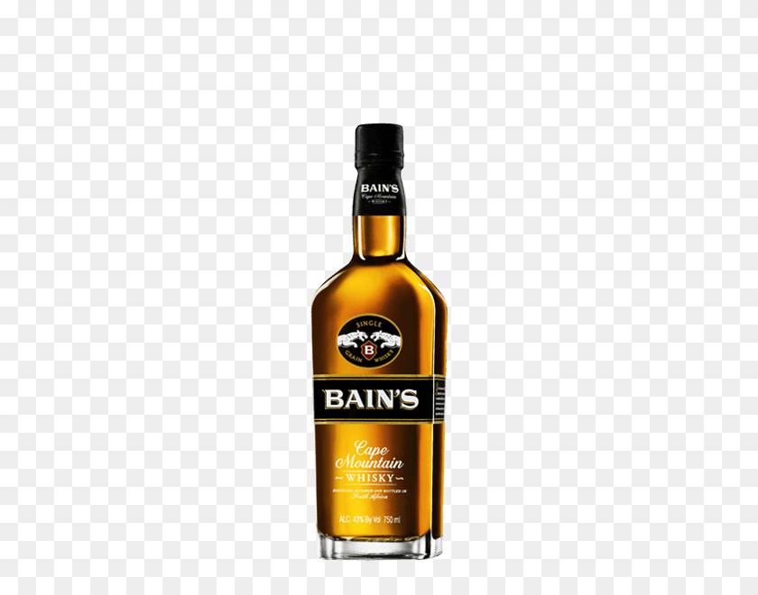 300x600 Whisky De Un Solo Grano De Bain's Cape Mountain - Whisky Png