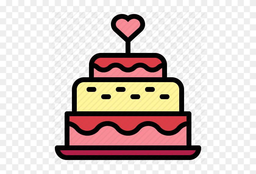 512x512 Bakery, Birthday Cake, Cake, Candles, Wedding, Wedding Cake Icon - Wedding Cake PNG