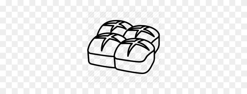 260x260 Bakery Clipart - Cake Slice Clipart Black And White
