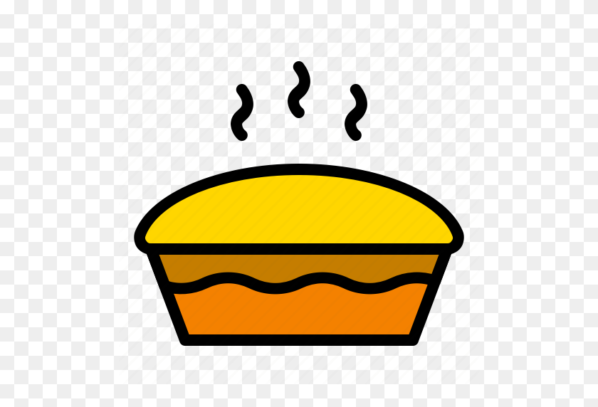 512x512 Bakery, Pastry, Pie, Pumpkin Pie, Thanksgiving Icon - Thanksgiving Pie Clip Art