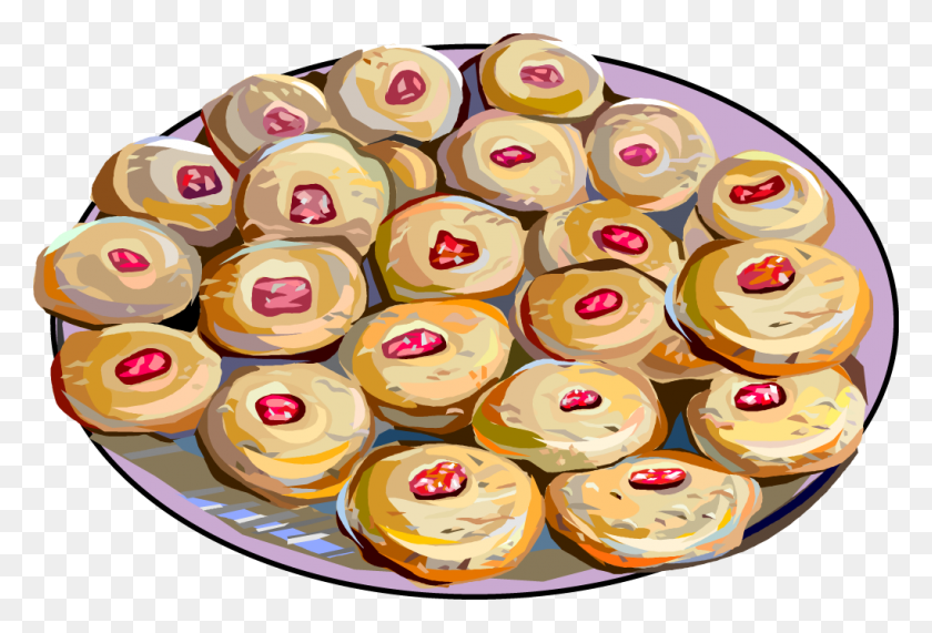 1021x669 Baking Clipart Iced Cookie - Biscuit Clipart