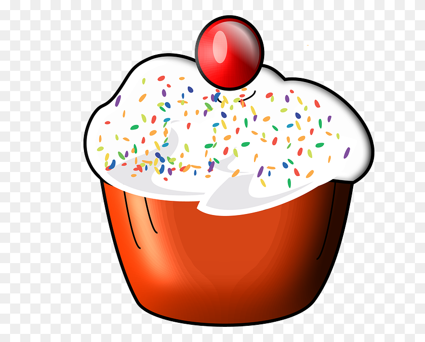 640x616 Baking Cupcakes Is A Chemical Change - Baking Powder Clipart