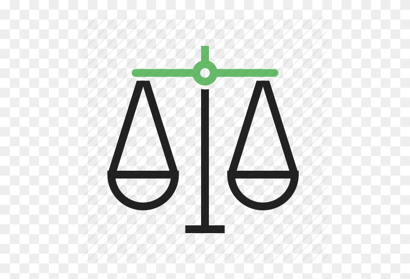 512x512 Весы, Правосудие, Закон, Юрист, Юридические, Значок Масштаба - Клипарт Правоохранительных Органов