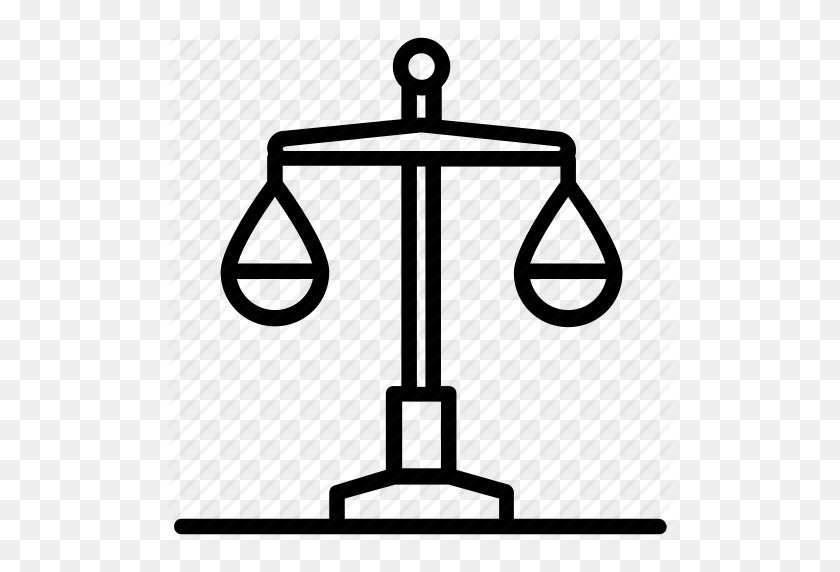512x512 Balance Scale, Justice Scale, Libra, Measuring Scale, Weight Scale - Scales Of Justice PNG