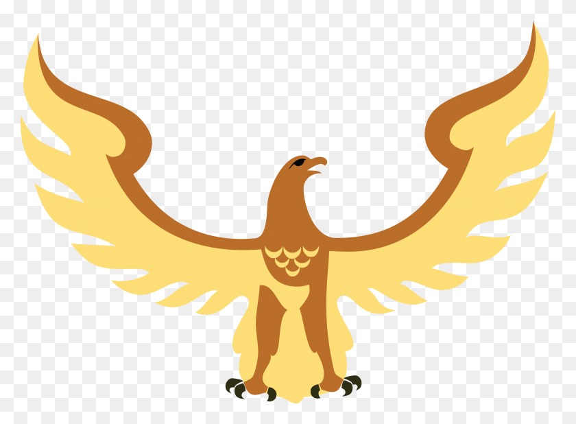 4000x2862 Bald Eagle Bird Hawk Cartoon Clip Art Flying Eagles Png Download - Peregrine Falcon Clipart