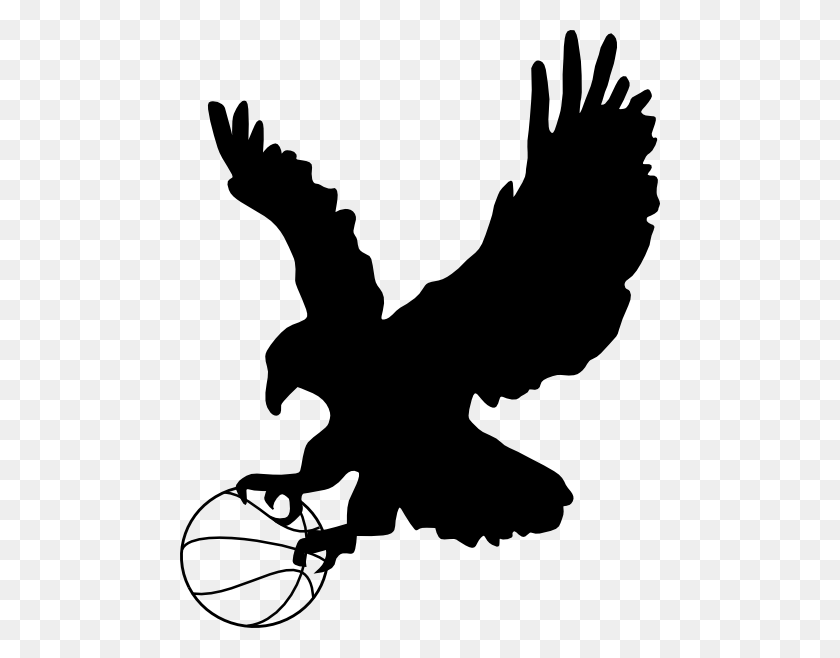 480x598 Белоголовый Орлан Баскетбол Орлы - Американский Орел Клипарт