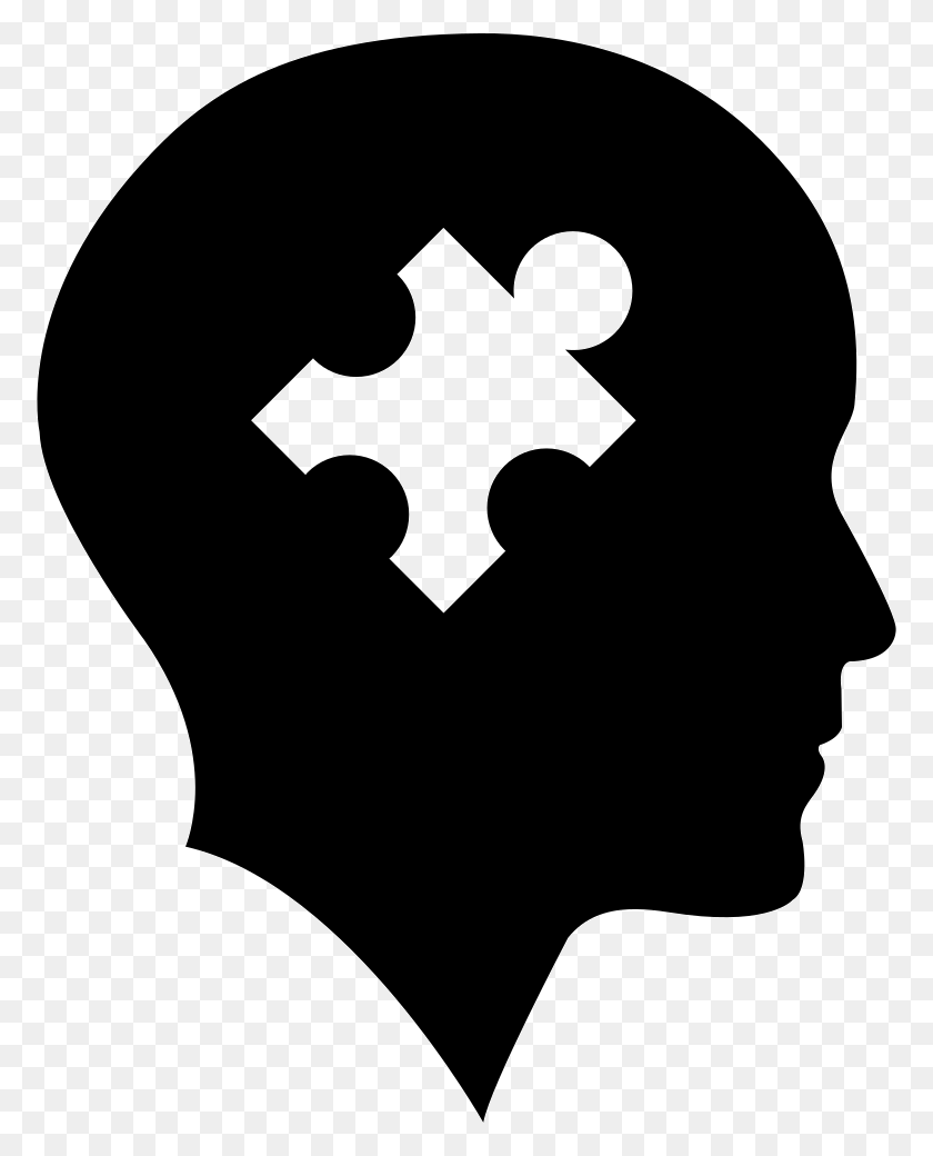 774x980 Bald Head With Puzzle Piece Png Icon Free Download - Puzzle Piece PNG