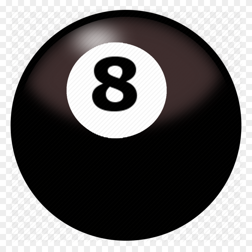 1024x1024 Ball, Billiards, Eight, Game, Pool, Sport Icon - Sports Balls PNG