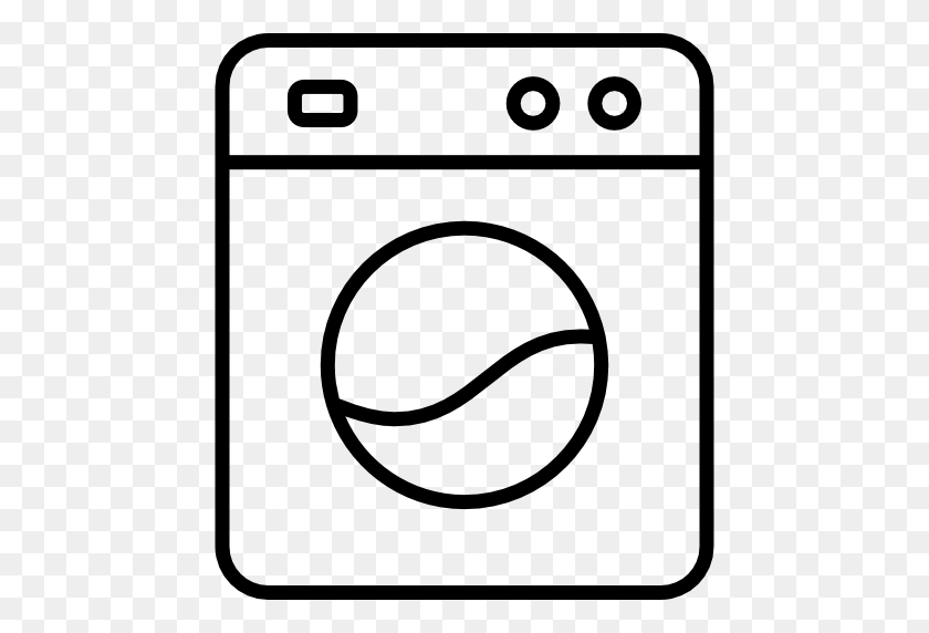512x512 Ball, Bowling, Sportive, Bowl, Outline, Outlined, Sports, Sport - Laundry Machine Clip Art