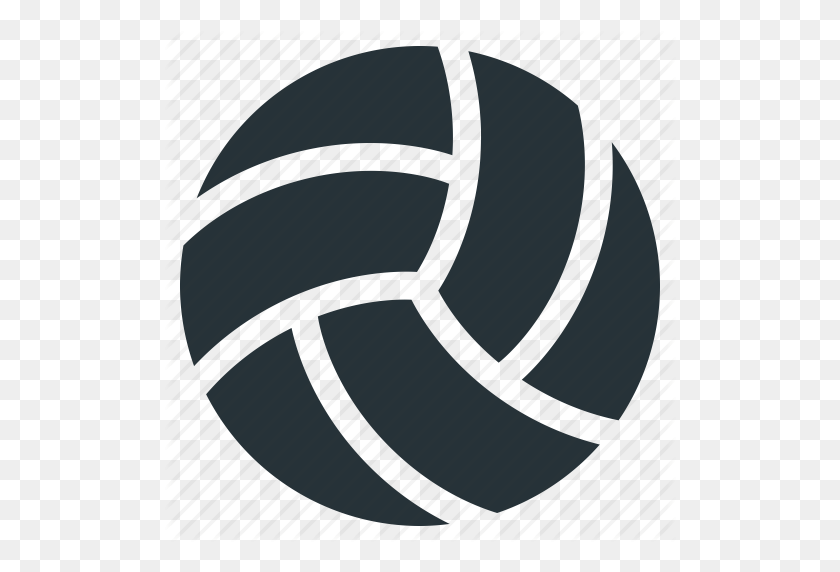 512x512 Bola, Juego, Smash, Deporte, Voleibol, Icono De Voleibol - Smash Ball Png