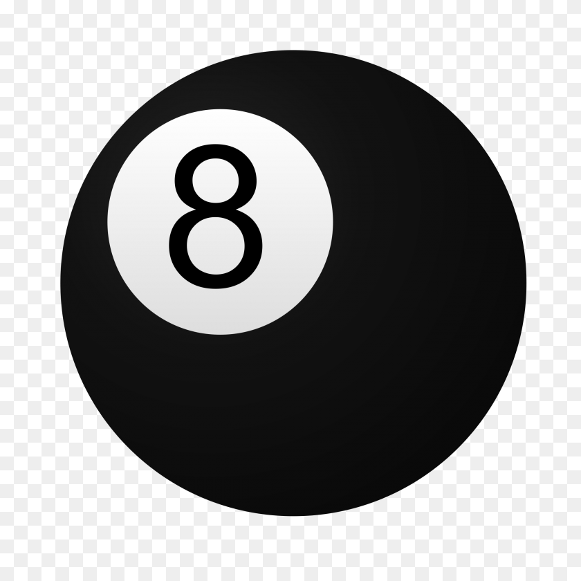 2400x2400 Ball Icons Png - 8 Ball PNG