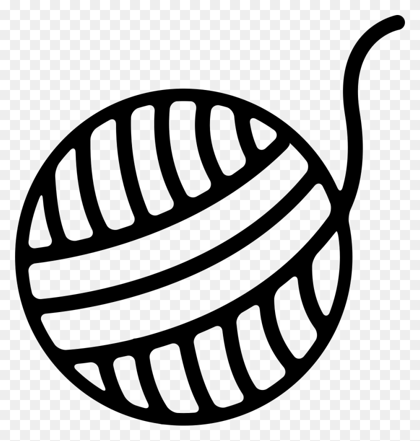 930x981 Ball Of Yarn Png Icon Free Download - Yarn PNG