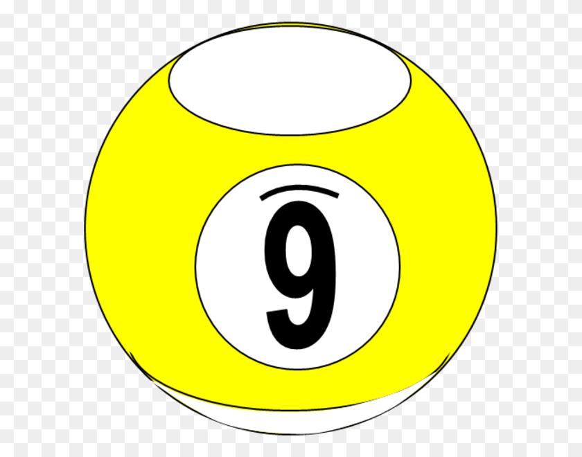 599x600 Ball Pool Clipart Ball - Number 8 Clipart