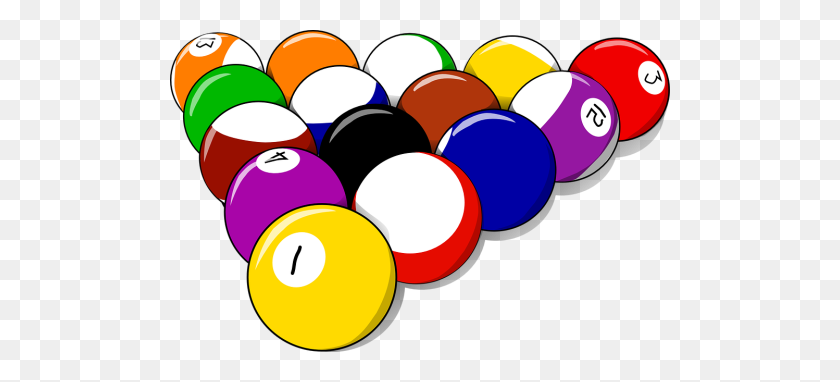 500x322 Ball Pool Games, Clip Art - Eight Ball Clipart