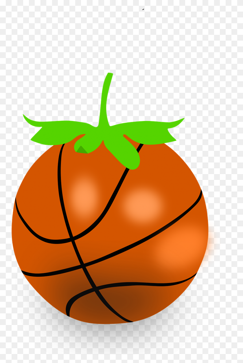 838x1280 Ball,basketball,manipulation,strawberry,free Vector Graphics - The Lorax Clipart