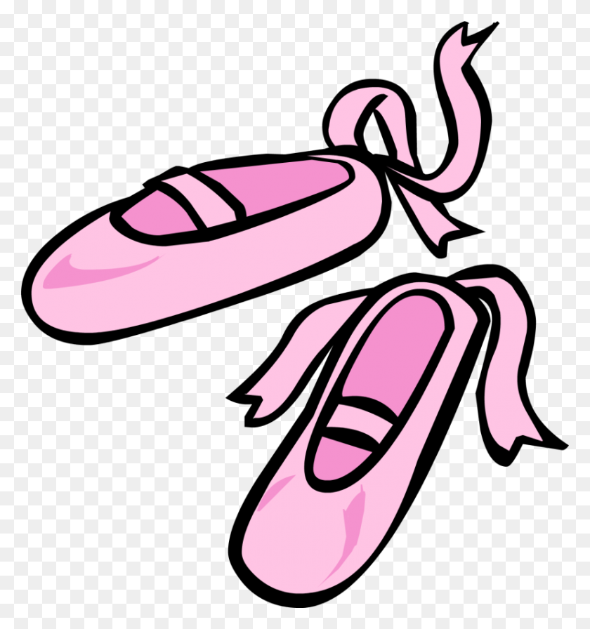 830x890 Ballerina Shoes Clipart - Free Clipart Running Shoes