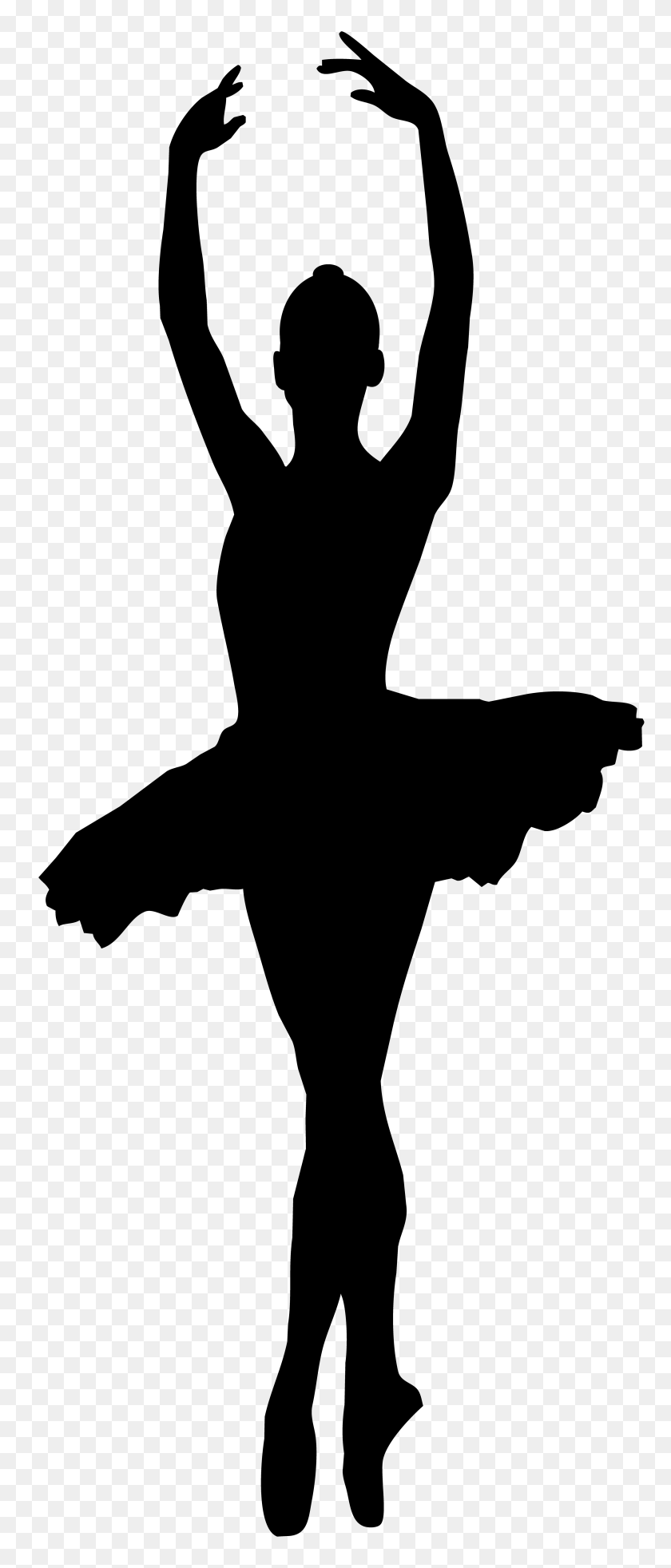 3277x8000 Ballerina Silhouette Png Clip Art - Figure Skating Clipart