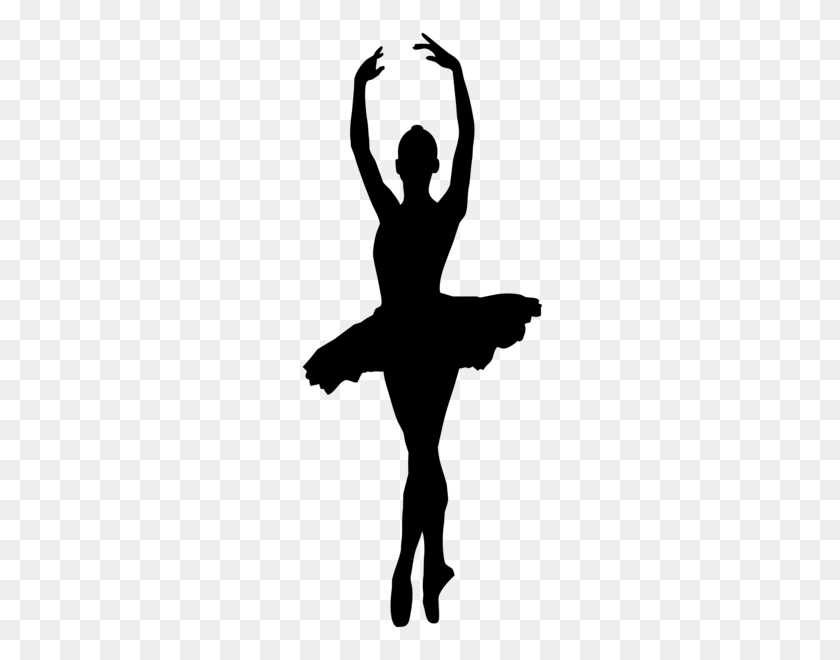 246x600 Silueta De Bailarina Png Clipart - Free Ballerina Clipart