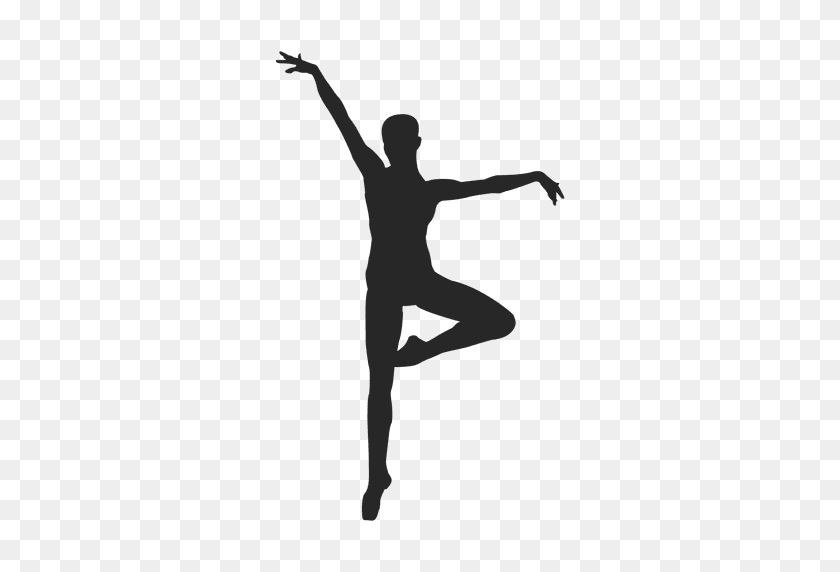 512x512 Ballet Dancer On Toe - Ballet PNG