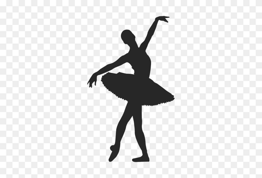 512x512 Bailarina De Ballet Postura De Los Brazos Abiertos - Ballet Png