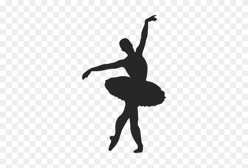 512x512 Ballet Png Images Transparent Free Download - Ballerina Silhouette PNG