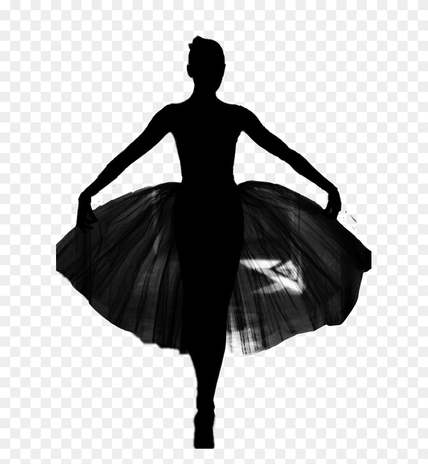 619x850 Ballet Silhouette Dancer Ballerina - Ballerina Silhouette PNG